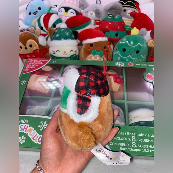 4” Avery Squishmallows Holiday Ornament - Picture 3 of 5